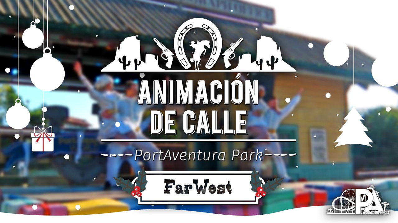 Animacion de calle Navidad PortAventura 2016 | PortAventureros