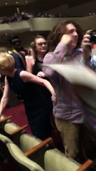 Thugs Fighting At A College Graduation