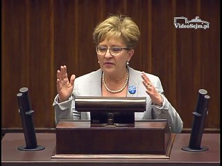 Poseł Elżbieta Radziszewska - Wystąpienie z dnia 11 maja 2017 roku.