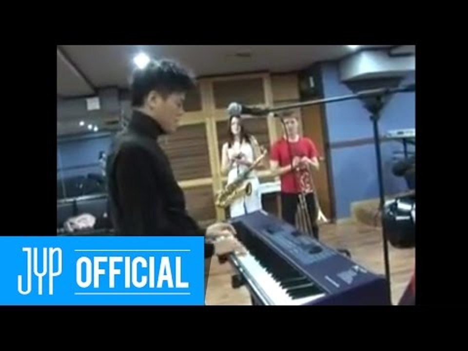 J.Y. Park plays the piano