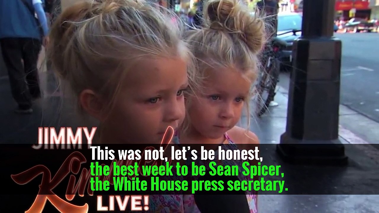 As Mr. Spicer, Ms. McCarthy asked, “Have you ever told me to say things that aren’t true?”