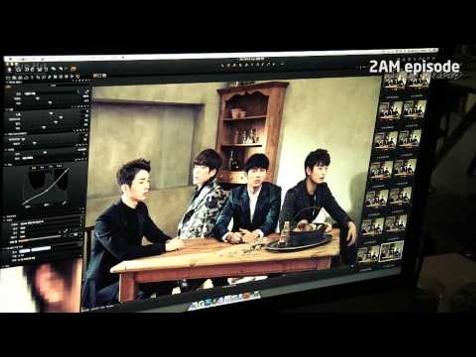 [Episode] 2AM Jacket Shooting Sketch