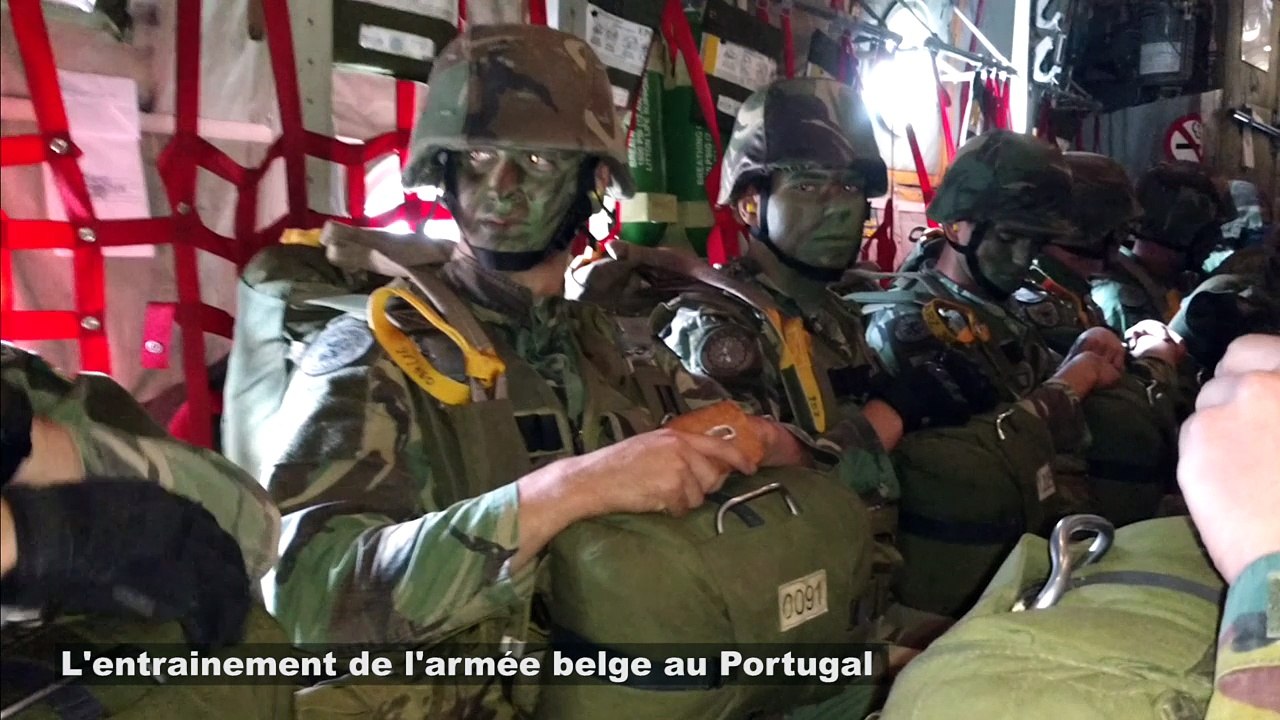 L'armée belge à l'entrainement au Portugal