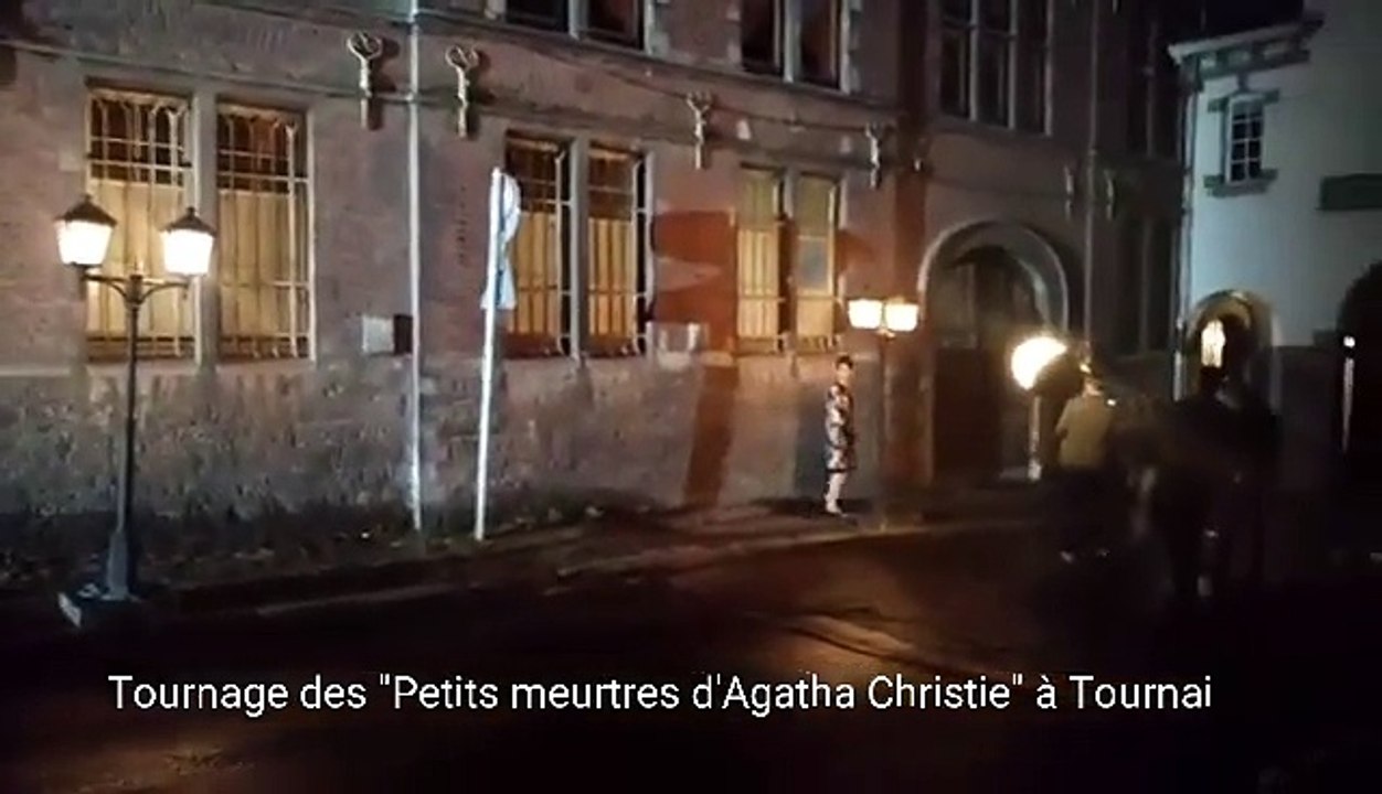 Tournage des petits meurtres d'Agatha Christie à Tournai