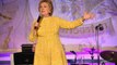Hillary Clinton gave commencement speech at Wellesley College