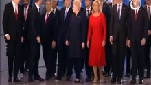 Trump Appears to Shove PM of Montinagro Aside for Better Position in Group Photo