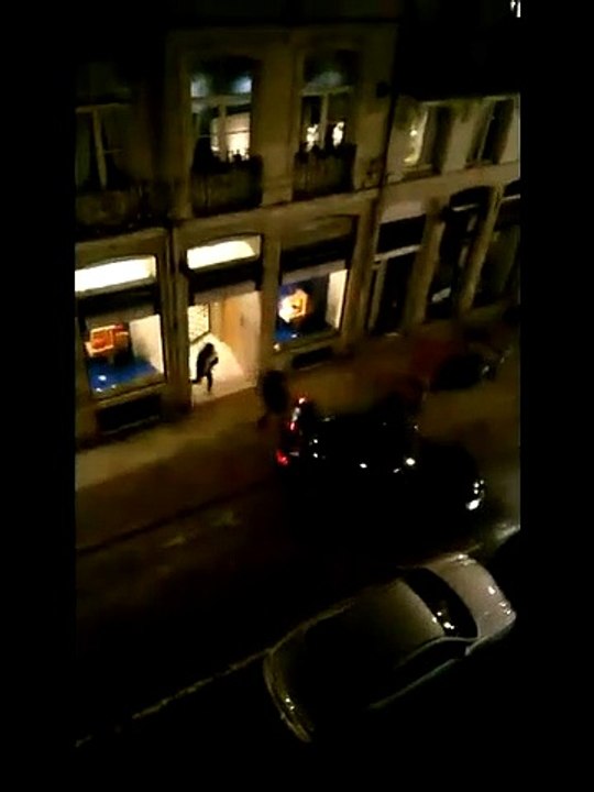 Il filme le braquage de la boutique Louis Vuitton en pleine nuit à Lille !