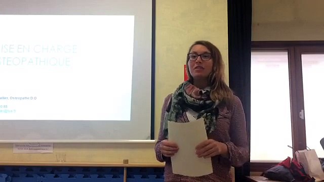 Juliette Vallier, osteopathe spécialisée infertilité. Intervient à domicile en Rhone Alpes