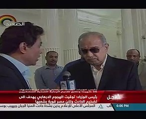 رئيس الوزراء تعليقاً على توقيت الحادث الإرهابى: يريدون له أن يأخذ حجم أكبر..ولكننا أقوى بوحدتنا