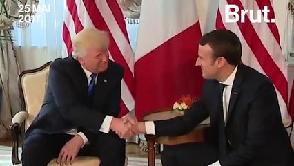 Donald Trump : lui serrer la main, un combat de virilité