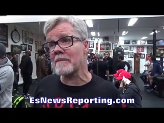 Freddie Roach; Amir Khan WASN'T BORN WITH THE BEST CHIN - EsNews Boxing