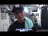 Joel Diaz Jr. THINKS Canelo TEARS UP future opponents - EsNews Boxing