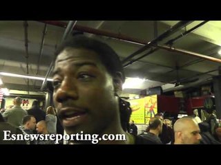 Charles Martin wanted to be the one to K.O Klitschko