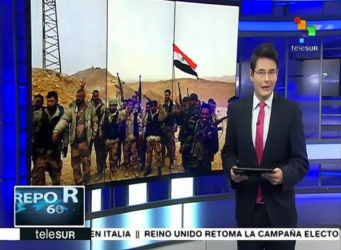 Ejército sirio mantiene avance y recupera posiciones