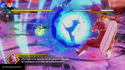 DRAGON BALL XENOVERSE 2 pasando el rato