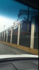 Barco choca en la avenida del Puerto Santo Domingo