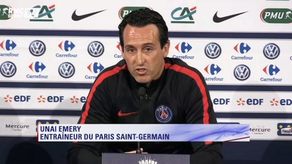 Coupe de France – Emery : "Nous sommes dans l’obligation de gagner"