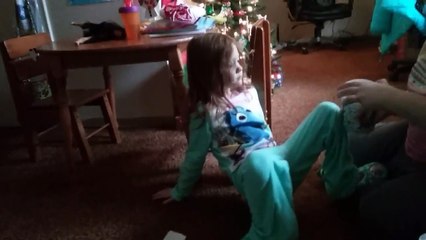 Little Girl CHRISTMAS Candy Kisses