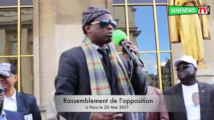 Rassemblement de Manko à Paris, le 20 mai 2017