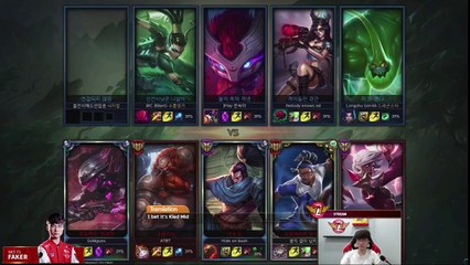 [LoL Replay] SKT T1 Faker - Hide on bush - Live Stream - 26/5/2017