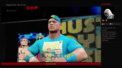 Smackdown live 10 man Royal rumble number 1 contender WWE championship Full match (150)