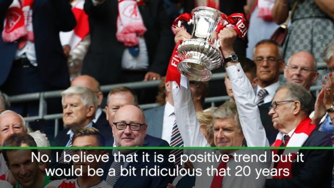'Ridiculous' that Arsenal's future depended on FA cup result - Wenger