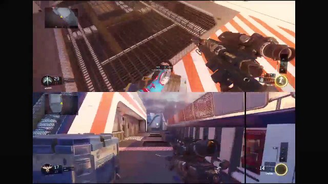 Me vs my brother sniper war (no scopes and trick shots) (24)