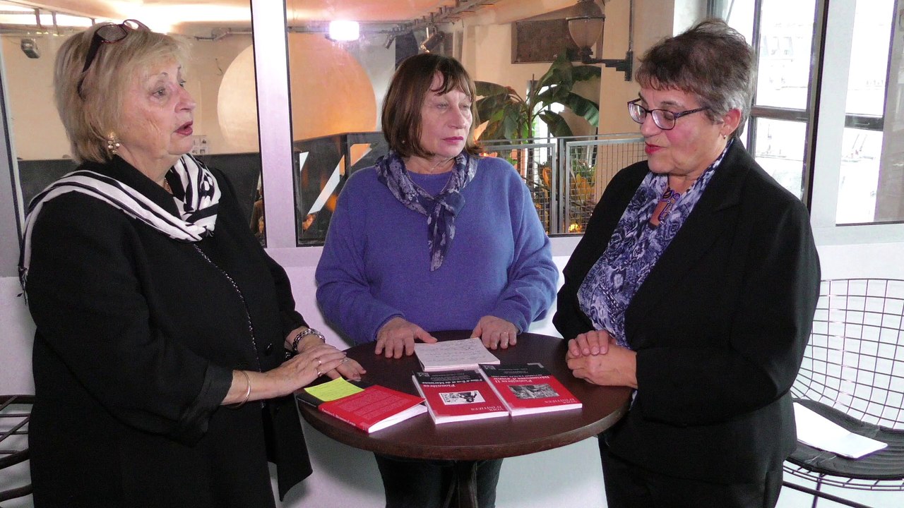 Françoise Moreillon et Nicole Foussat au 14e Salon Maçonnique du Livre - 2016