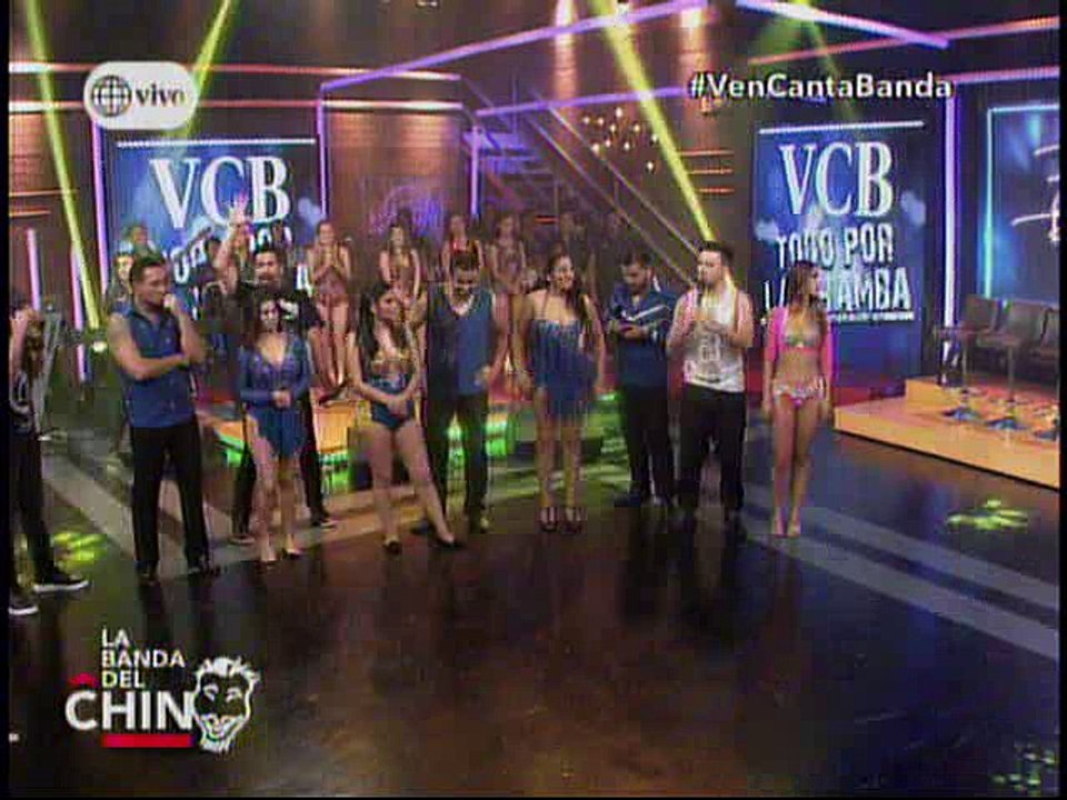 Manuela Camacho y Julian Zucchi quedan en segundo puesto de Ven Banda Canta Todo por la Chamba