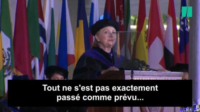Hillary Clinton reconnaît que le Chardonnay l'a bien aidée après sa défaite