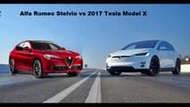 Watch A Tesla Model X Beat An Alfa Romeo 4c In A Drag Race