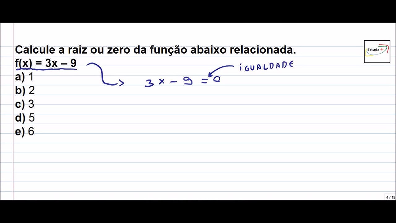Calculando a raiz da função