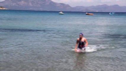 Şehit Polis Feti Sekin Yüzme Maratonu Datça'da Yapıldı