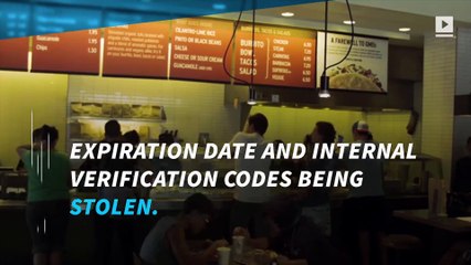Chipotle reveals customer credit card info stolen in hack