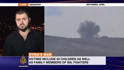 'Coalition strikes kill 106 civilians' in Al Mayadeen