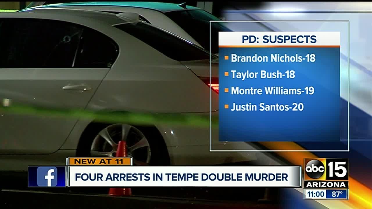 Police, U.S. Marshals arrest 4 in connection to deadly Tempe shooting