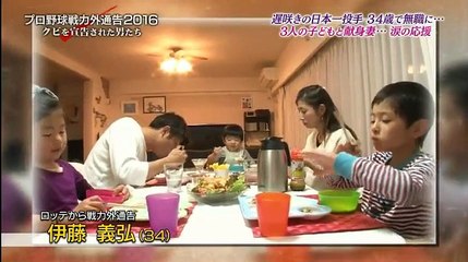 プロ野球戦力外通告　クビを宣告された男達   2016年12月30日 Part 2