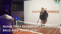 Roland-Garros 2017 - Quand Timea Bacsinszky tape la balle avec Tennis Actu et Tennis Legend !