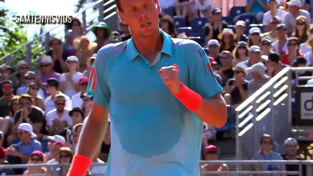 Milos Raonic Vs Tomas Berdych - Lyon 2017 SF (Highlights HD)