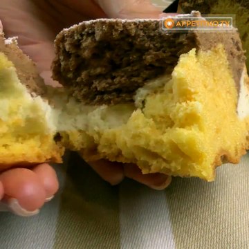 Трехцветный кекс! Быстрый и вкусный рецепт