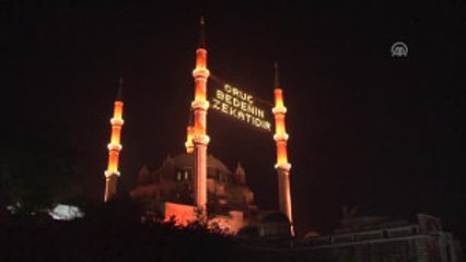 Selimiye'de Ilk Teravih Kılındı