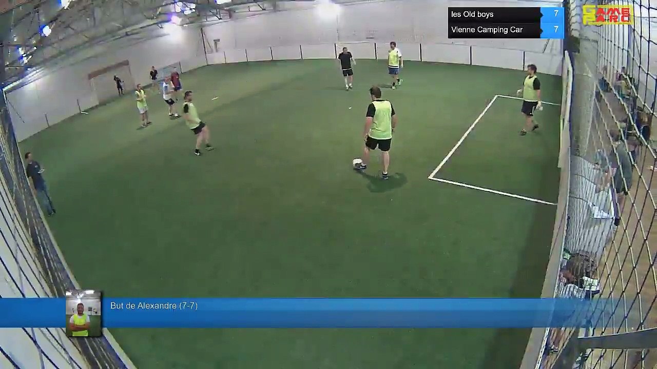 But de Alexandre  (7-7) - les Old boys Vs Vienne Camping Car - 23/05/17 21:00 - Ligue 4