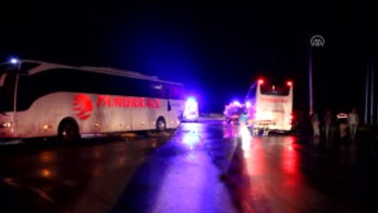 Aynı Firmaya Ait Iki Otobüs Kaza Yaptı: 40 Yaralı
