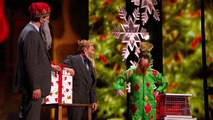 Piff The Magic Dragon - Comedian Makes Christmas Magic with Penn & Teller - America's Go
