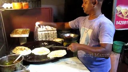 Egg Roll - Bengali Street Food India - Indian Street Food Kolkata - Food Street