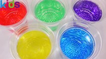 wIY Syringe How To Make 'Milk Slime Water Balloon' Learn Colors Orbeez Foam Clay-nxjGz