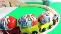 Toys Vehicles and Kinder Surprise  - Toy train, Toys Tractor, Toys Loader - Videos for children