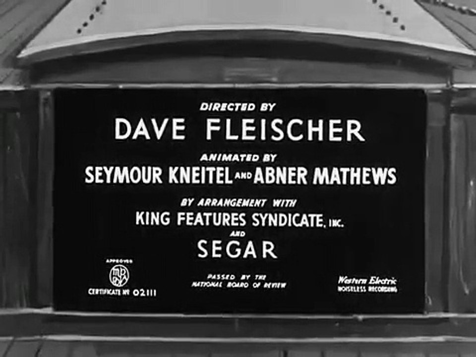 Popeye (1933) E 71 Leave Well Enough Alone