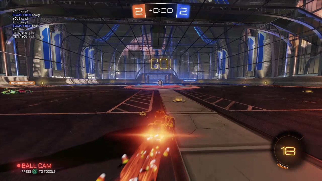 You knocked my car out the way