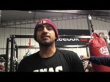 josesito lopez & brother victor loepz working heavy bag at garcia ym EsNews Boxing